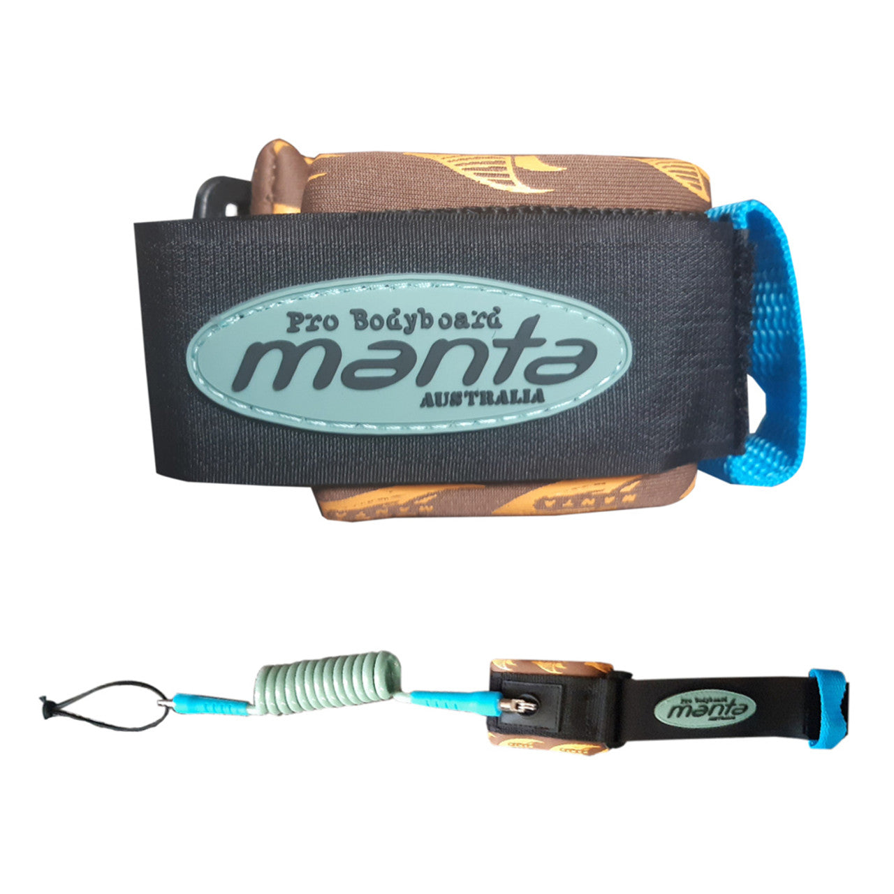 Manta Bodyboard Wrist/Bicep Coil (leash)